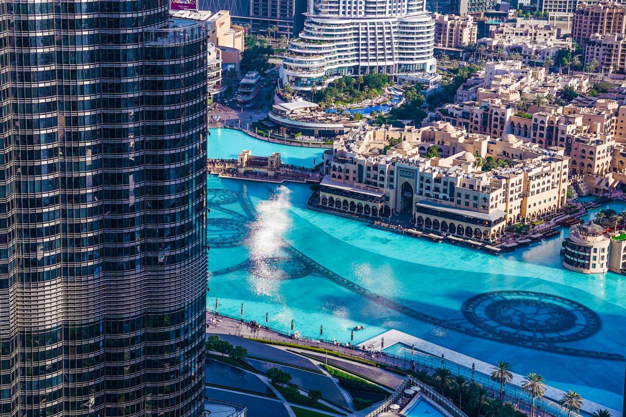 The Closest Building To Burj Khalifa With Fountain View In Address Opera Residence 두바이 외부 사진