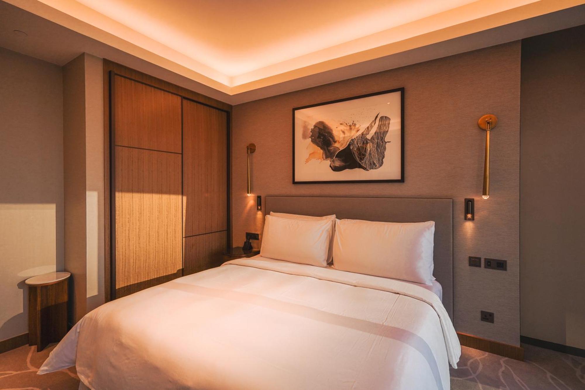The Closest Building To Burj Khalifa With Fountain View In Address Opera Residence 두바이 외부 사진
